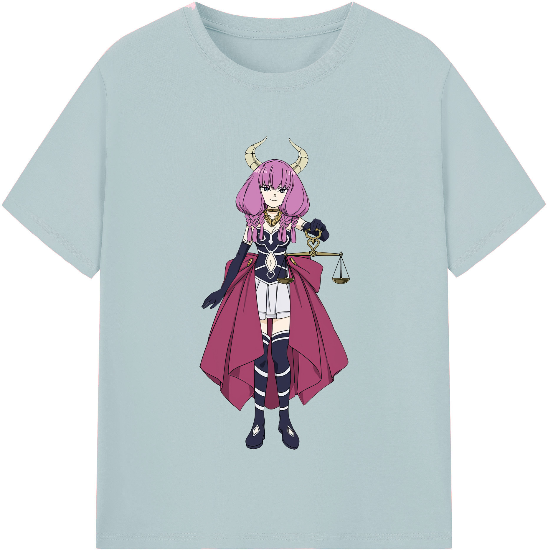 （画像用） 葬送のフリーレン Frieren 綿100％半袖Tシャツ（フロントプリント）